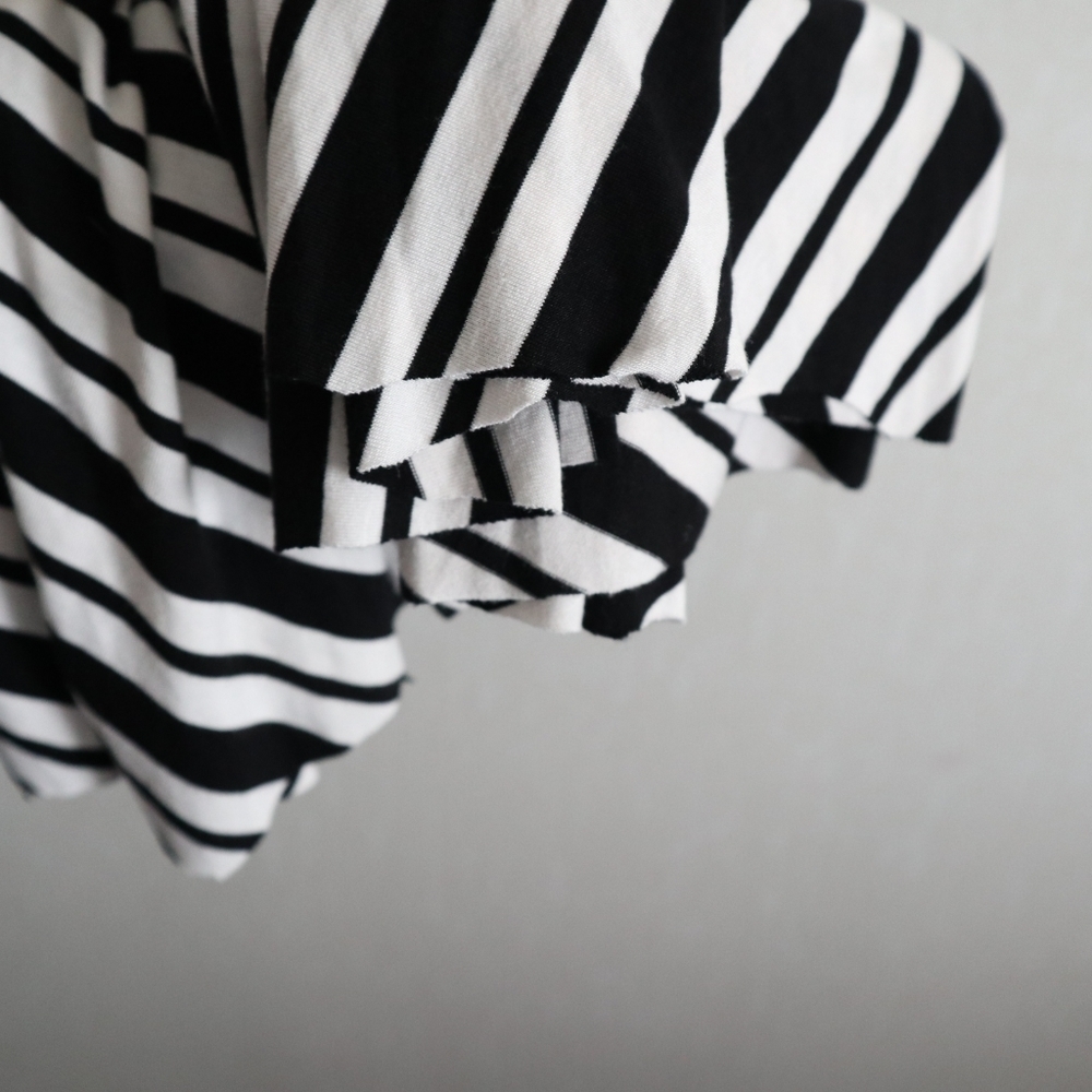 FELICITY and Cocoa Black and White Stripped Dress. - Picture 8 of 16